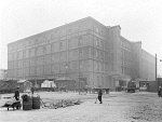 10444390
&copy; National Railway Museum
Warehouse at Sandon and Canada Dock goods depot, Liverpool, c 1924.