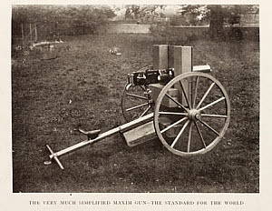 10462294
&copy; Science Museum
The Simplified Maxim gun.