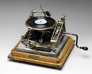 10327398
&copy; Science Museum
Gramophone burglar alarm, c 1939.