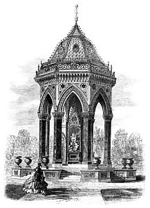 10313102
&copy; Science Museum Library
Victoria Park drinking fountain, London, 1862.