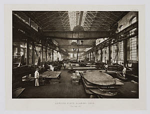 10423706
&copy; Science Museum Library
�Armour Plate Planing Shop�, 1902.