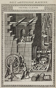 10423513
&copy; Science Museum Library
Two machines for lifting all kinds of weights, 1588.