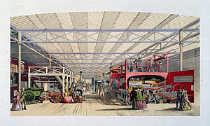 10317314
&copy; Science Museum Library
Agriculture stands at the Great Exhibition, Crystal Palace, London, 1851.