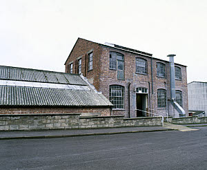 10280215
&copy; Science Museum
Factory producing casein plastic, Stroud, Gloucestershire, 1900.