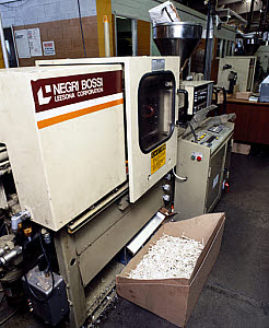 10284216
&copy; Science Museum
Automic 'Negri Bossi' injection moulding machine, c 1985.