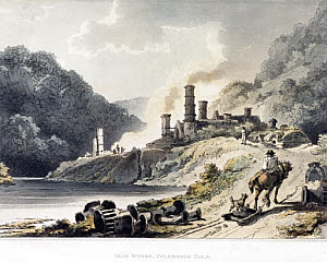 10198123
�Iron Works, Colebrook Dale�, 1805.