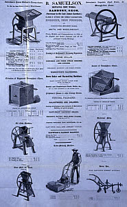 10317726
&copy; Science Museum Library
Selection of agricultural machinery, 1851.
