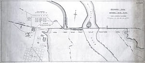 10307630
&copy; Science Museum
General Site Plan for the Sennar Dam, Sudan, 1925.