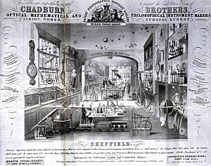10317732
&copy; Science Museum Library
Trade advertisement for the Chadburn Brothers of Sheffield, 1851.