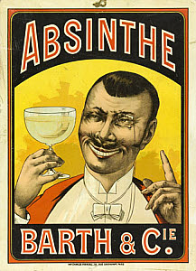 10460336
&copy; David Nathan-Maister
�Absinthe Barth & Cie�, c 1890.
