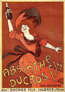 10460340
&copy; David Nathan-Maister
�Absinthe Ducros Fils - Le Cri de Paris�, 1902.