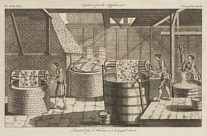 10422641
&copy; Science Museum Pictorial
�Dye house�, 1754.