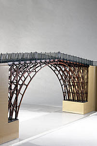 10307443
&copy; Science Museum
Model of Iron Bridge, Coalbrookdale, Shropshire, 1779.