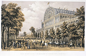 10321044
&copy; Science Museum Pictorial
'View of the South Side near the Princes Gate, Looking West�, 1851.