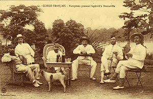 10460344
&copy; David Nathan-Maister
Absinthe in the French Congo, c 1900.