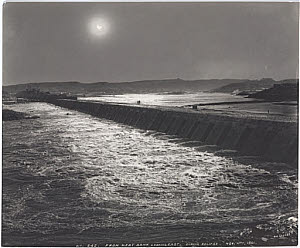 10417949
&copy; Science Museum Pictorial
Solar eclipse over the Aswan Dam, Egypt, November 1901.