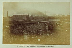 10464451
&copy; NMeM
�View of the Mersey Ironworks, Liverpool', 1863.