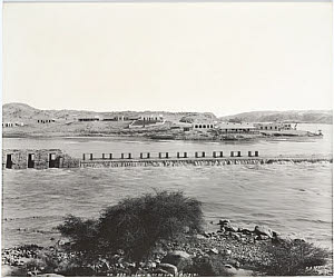 10417952
&copy; Science Museum Pictorial
�North side of dam�, Aswan, Egypt, September 1901.