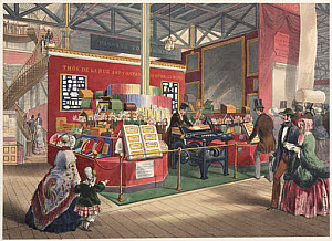 10421152
&copy; Science Museum Pictorial
De la Rue's Stationery Stand and Envelope Machine, 1851.
