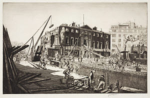 10418159
&copy; Science Museum Pictorial
Building and demolition work, early 20th century.