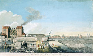 10317366
&copy; Science Museum Pictorial
'A view of Chelsea Water Works', 1750.