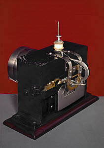 10221471
&copy; Science Museum
Judkins� lock-stitch sewing machine, 1851.