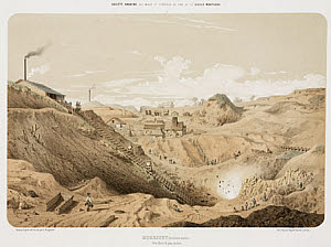 10438472
&copy; Science Museum Library
Zinc mine, Neutral Moresnet, 1855.