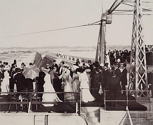 10417973
&copy; Science Museum Pictorial
Opening ceremony of the Aswan Dam, Egypt, 1902.