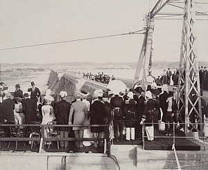 10417974
&copy; Science Museum Pictorial
Opening ceremony of the Aswan Dam, Egypt, 1902.