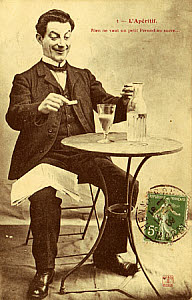 10460376
&copy; David Nathan-Maister
�L'Aperitif� postcard no 1, 1900.