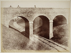 10408678
&copy; National Railway Museum
Coalville branch, Leicestershire, c 1873.