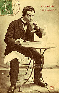 10460378
&copy; David Nathan-Maister
�L'Aperitif� postcard no 3, 1900.