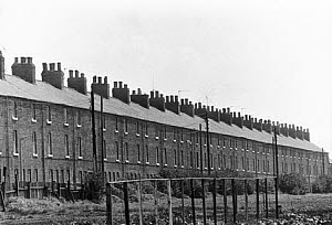 10465479
&copy; Manchester Daily Express
Terraced houses near Manchester, May 1975.
