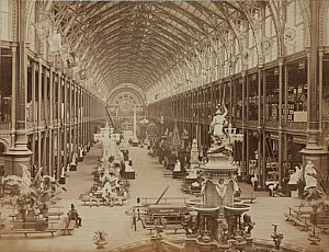 10421983
&copy; Science Museum Pictorial
Interior view of the International Exhibition, London, 1862.