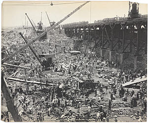 10403996
&copy; Science Museum Pictorial
Construction of the Aswan Dam, Egypt, May 1901.