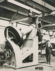 10418897
Construction of a 26 inch equatorial refractor telescope, 1928.