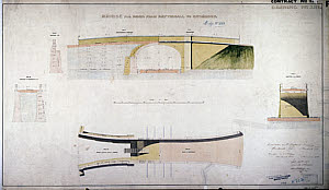 10256299
&copy; Science Museum Archive
�Bridge for Road from Pattishall to Bugbrook�, 1837.