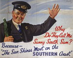 10173406
&copy; NRM - Pictorial Collection
�Sunny South Sam�, SR poster, 1939.