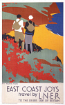 10173418
'East Coast Joys No 1 - Walking Tours�, LNER poster, 1931.