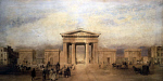 10282626
&copy; NRM - Pictorial Collection
Entrance to Euston Station, London, c 1840s.