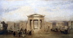 10283134
&copy; NRM - Pictorial Collection
Entrance to Euston Station, London, c 1840s.