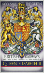10173042
&copy; NRM - Pictorial Collection
�God Save the Queen�, BR poster, 1953.