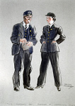 10283142
&copy; NRM - Pictorial Collection
'Time Marches On', Porters at Waterloo, 1942.