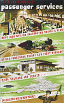 10174152
&copy; NRM - Pictorial Collection
Facts and Figures - No 1, Passenger Services', BR poster, 1950s.