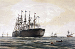 10307553
&copy; Science Museum Library
Brunel's 'Great Eastern', 23 July 1866.