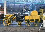 10321854
&copy; National Railway Museum
Stephenson's 'Rocket', 1829.