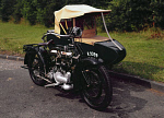 10221360
&copy; Science Museum
BSA motorcycle and sidecar, 1922.