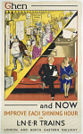 10173161
&copy; NRM - Pictorial Collection
'Then and Now�, LNER poster, 1923-1947.