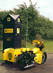 10221365
&copy; Science Museum
BSA 600cc sidevalve M21 motorcycle and sidecar, c 1940-1960.