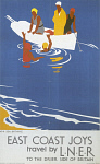 10174581
&copy; NRM - Pictorial Collection
'East Coast Joys No 4 - Sea Bathing�, LNER poster, 1931.